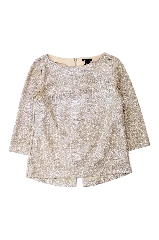 Limited Edition Club Monaco - Gold Crinkle Top