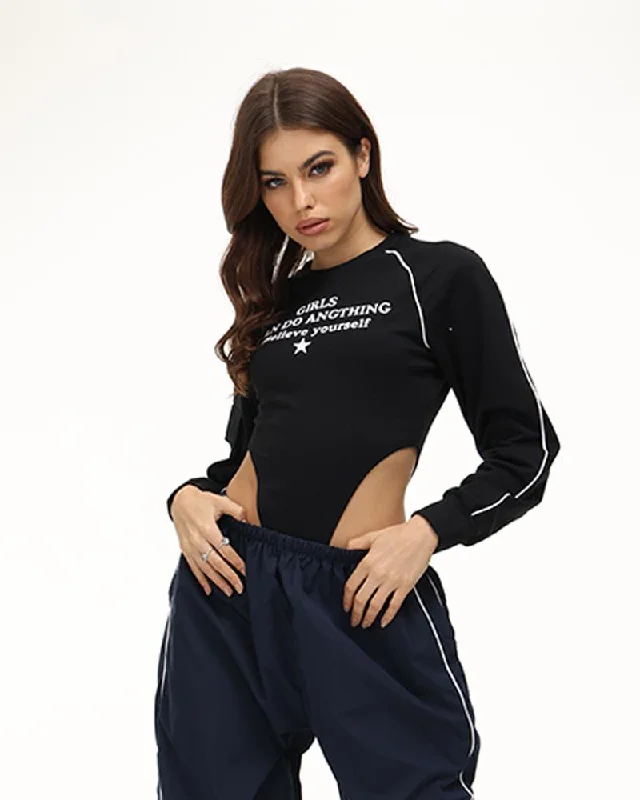 Fashion-Forward Offers Girls Do Anything High Cut Out Top