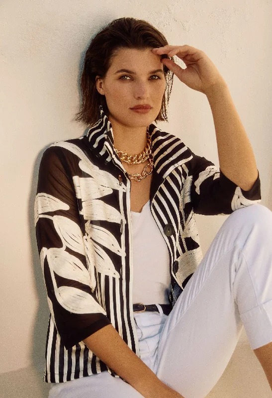 Durable Fashion Picks High-neck Casual Top