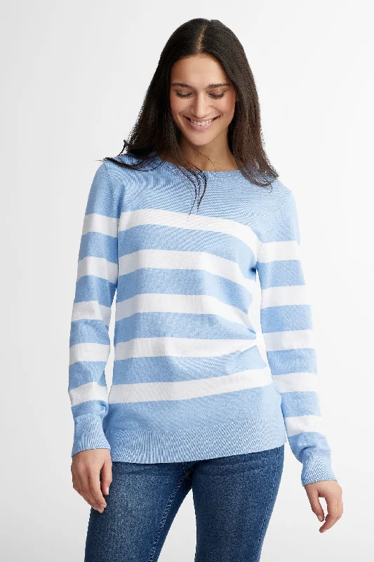 Chic & Cozy Collection Chandail tricot à rayures - Femme