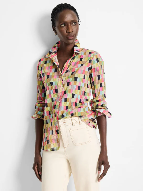 High-End Style Discounts NIC+ZOE Colorwash Cotton Crinkle Shirt