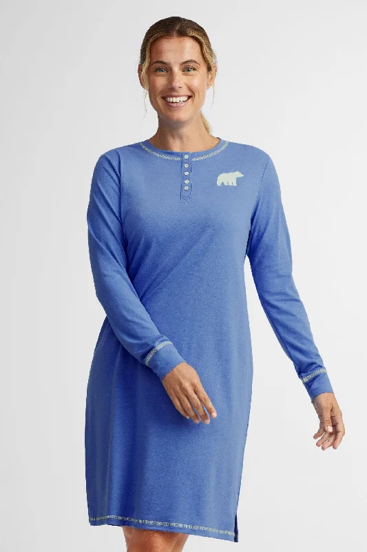 Seize Bargains Robe de nuit henley - Femme