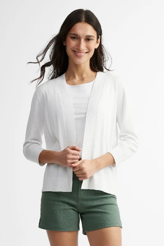 Fashion-Forward Bolero manches 3/4 - Femme
