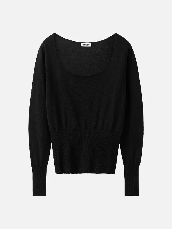 Mega Sales Featherlight O-Neck in Black