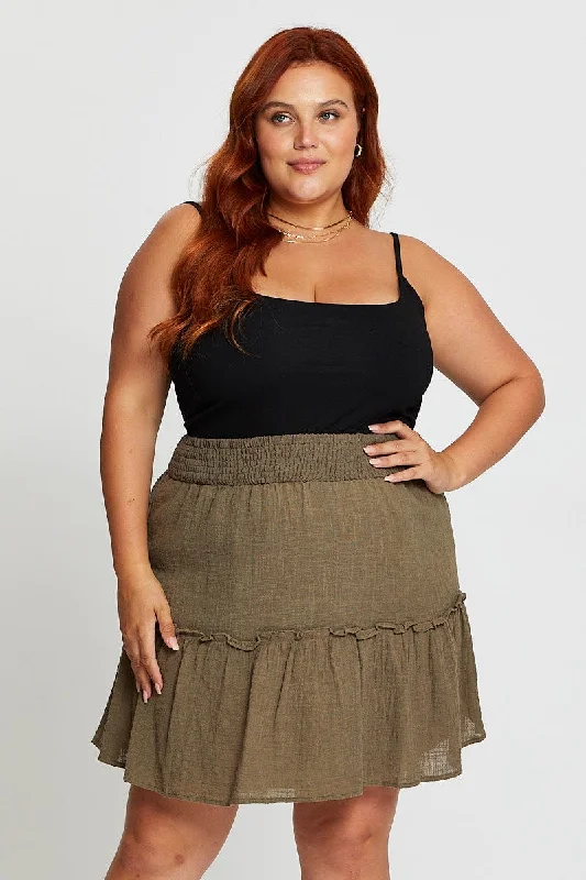 Latest Trends Black Singlet Top Scoop Neck