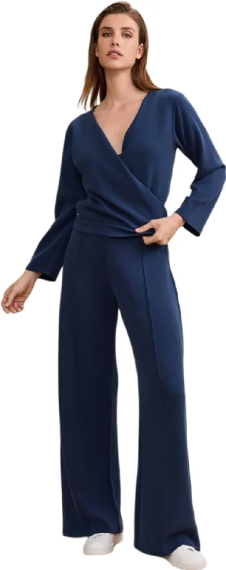 Daring Fashion Promotions Lara Wrap Top - Women's|-|Haut portefeuille Lara - Femme
