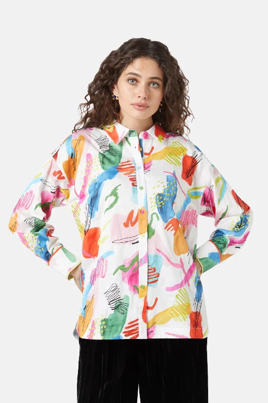 Smart Casual Deals Scribble Shirt