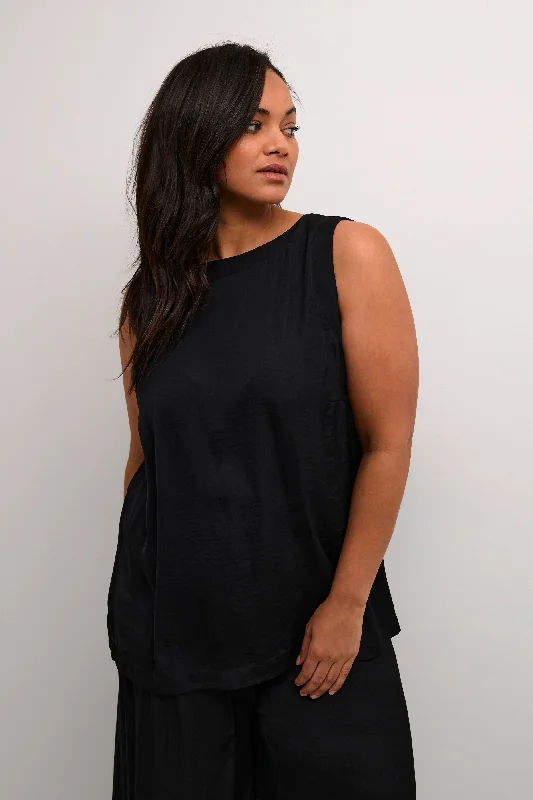 Timeless Elegance Sale luchtige mouwloze top met elegante pasvorm