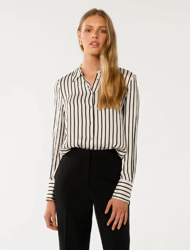 Trend Leading Collection Coco Satin Shirt