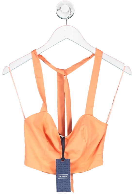Timeless Elegance Sale Jack wills Orange Halter Top UK XS