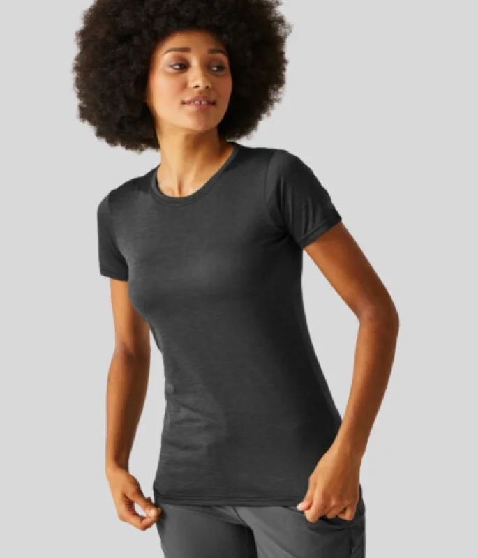 Laid-Back Fashion Offers Grey Activewear T Shirt