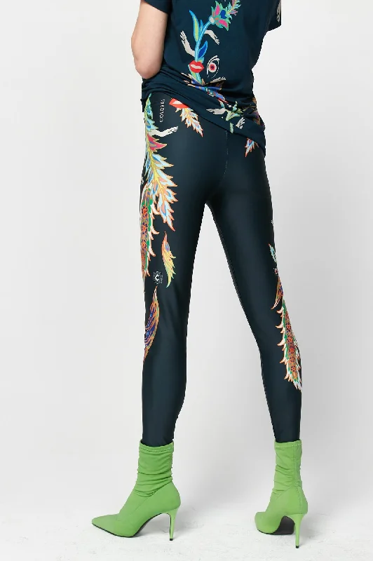 Trendy Threads Legginsy Secret Garden