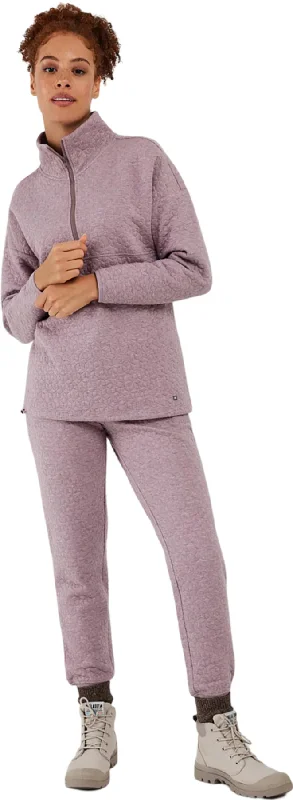 Laid-Back Fashion Offers Inga Long Half Zip Top - Women's|-|Haut long à demi-glissière Inga - Femme