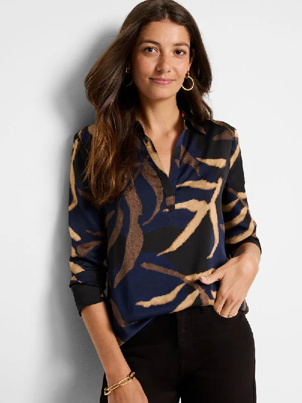 Sophisticated Style Offers NIC+ZOE Midnight Fern Top