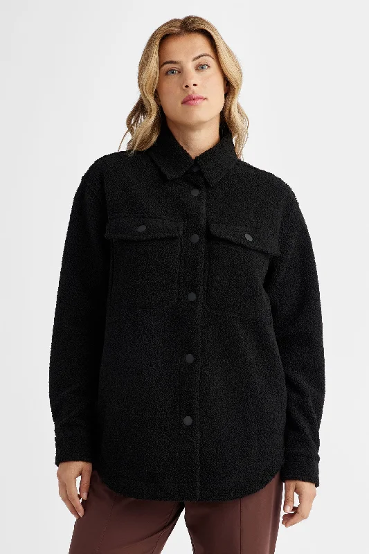 Sleek Style Discounts Surchemise en sherpa BM - Femme