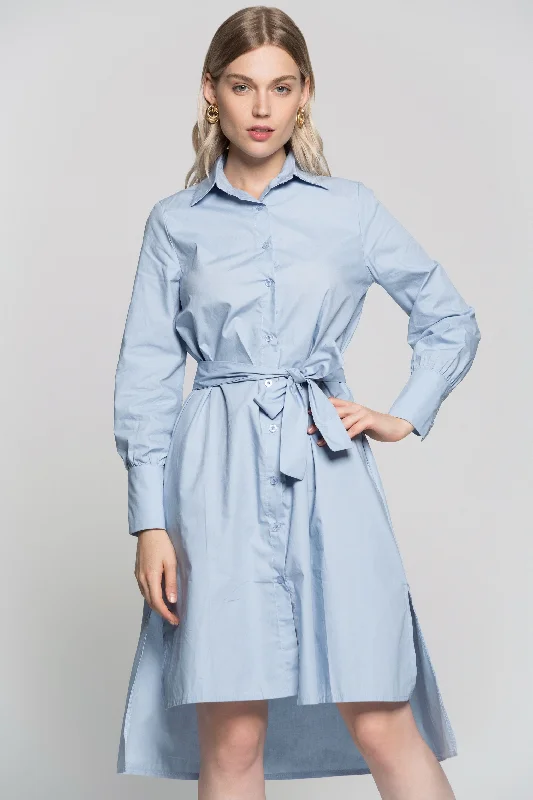 Statement Fashion Offers Powder Blue Shirt Dress