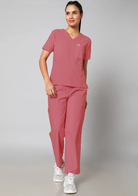 Luxury Fashion Discounts Classic Women's 10 Pocket (Mauve) Scrub