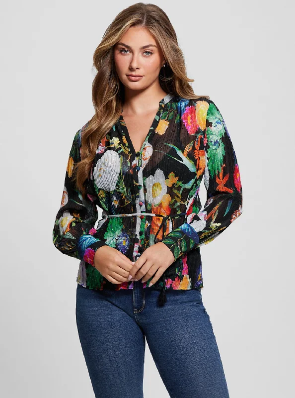 Hot Brand Discounts Garden Print Lisette Top