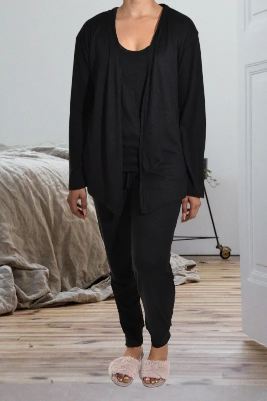 New Season Fashion Preview Sale Black 3 Piece Set