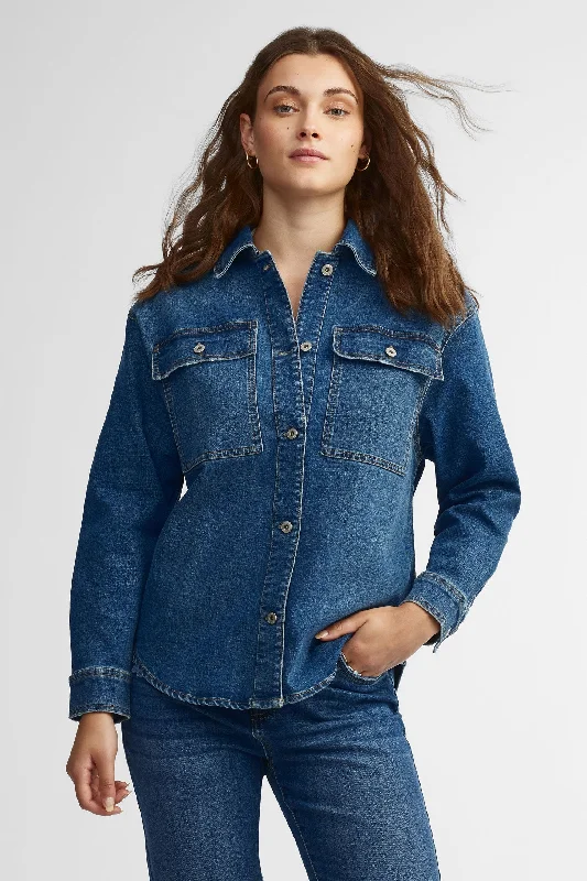 Fashion Frontiers Surchemise en jeans - Femme