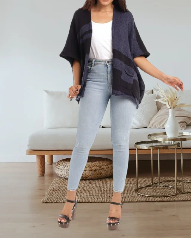 Gift Ideas Ladies Navy Shrug