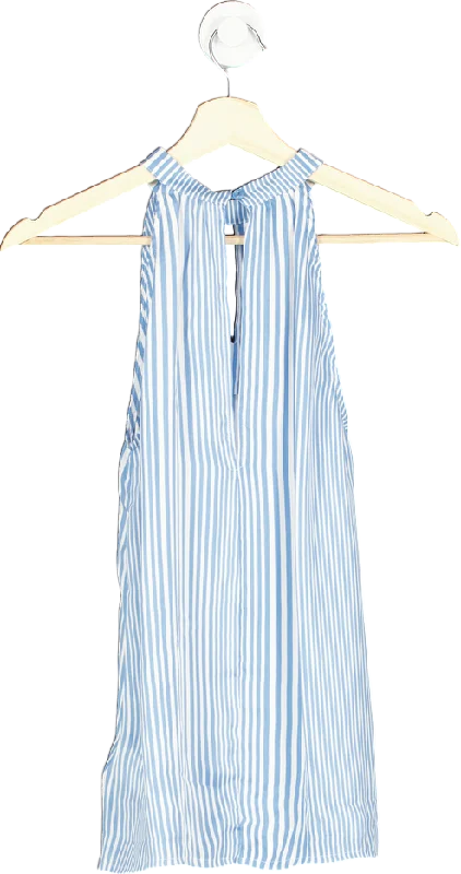 Minimalist Fashion Sale Anonyme Light Blue Claudia Top S