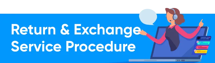 Return & Exchange Products may be returned or repaired under the stated conditions.