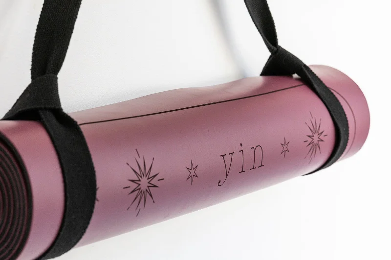Style And Support For Every Pose At Special Discounts 5mm Premium Yoga Mats - Mauve