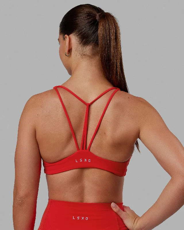 The Best Yoga Clothing At The Best Prices Agile Sports Bra - Infrared