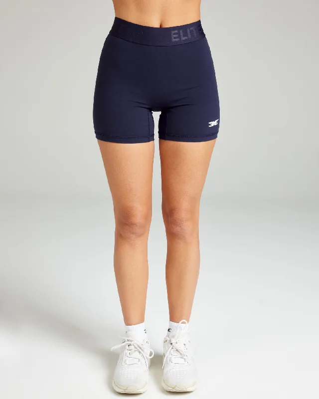 Move Freely With Premium Yoga Clothes At Great Prices Baseline Shorts - Space Navy
