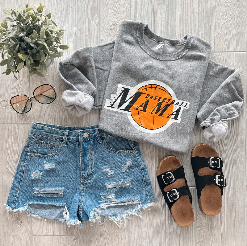 Look Good, Feel Good, And Save Big Basketball Mama • Gray Pullover