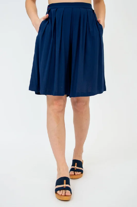 Lightweight, Breathable Yoga Wear At Special Prices Betty Shorts, Indigo, Linen Bamboo Lightweight, Breathable Yoga Wear At Special Prices Betty Shorts, Indigo, Linen Bamboo