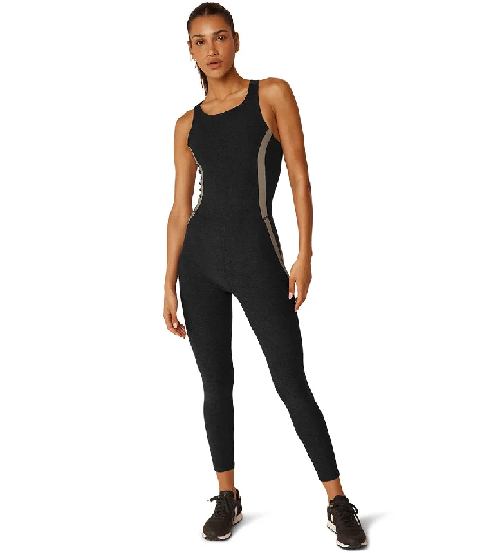 Flow Into Savings With Trendy Yoga Apparel Beyond Yoga Spacedye Top Line Jumpsuit