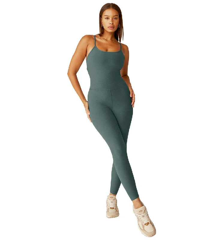 Affordable Activewear Designed For Movement Beyond Yoga Spacedye Uplevel Midi Jumpsuit Storm Heather Affordable Activewear Designed For Movement Beyond Yoga Spacedye Uplevel Midi Jumpsuit Storm Heather
