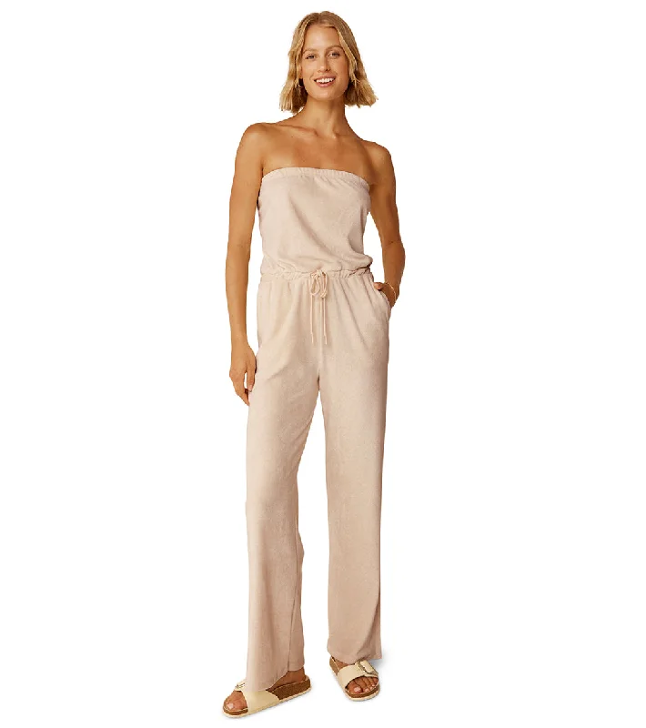 Breathe Easy In Comfortable Yoga Outfits Beyond Yoga Tropez Jumpsuit Pristine Cream Breathe Easy In Comfortable Yoga Outfits Beyond Yoga Tropez Jumpsuit Pristine Cream