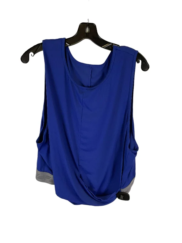 Find Your Perfect Fit With Discounted Yoga Outfits Blue Athletic Tank Top Fabletics