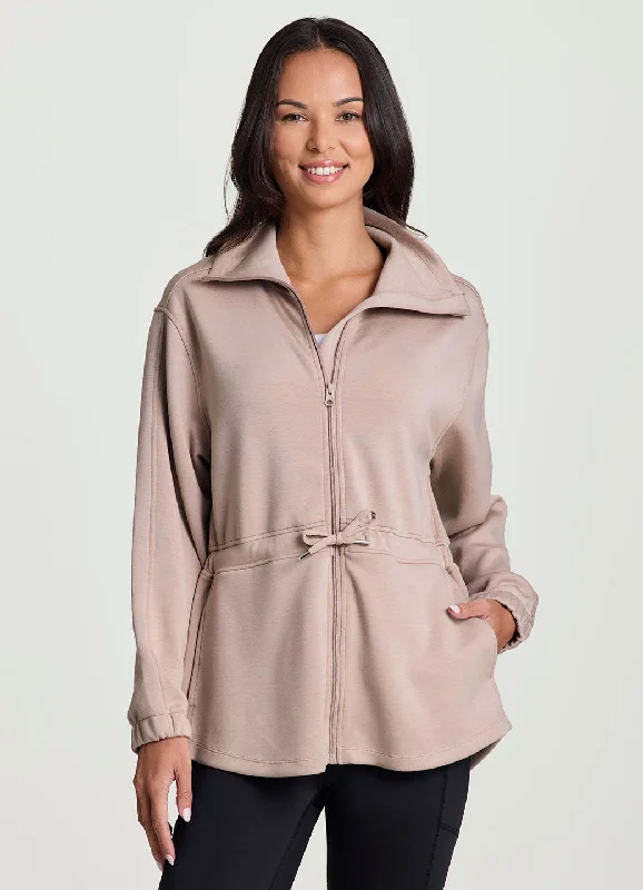 Embrace Comfort With Yoga Wear On Sale Downtown Scuba Anorak Jacket