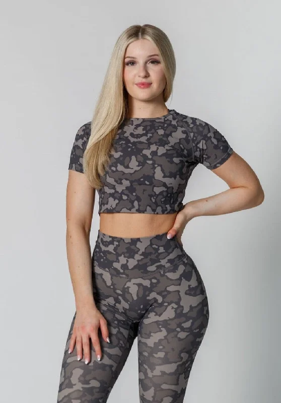 Stretch, Move, And Save On Yoga Clothing FlexSweat™ Elite Crop Badlands
