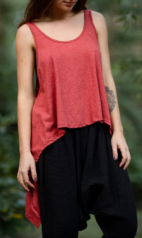 Affordable Yoga Fashion For Every Pose Free Flow Top - Flamingo Pink
