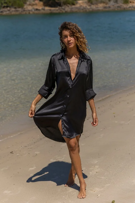 Stretch Your Limits, Not Your Wallet Grace Dress - Black