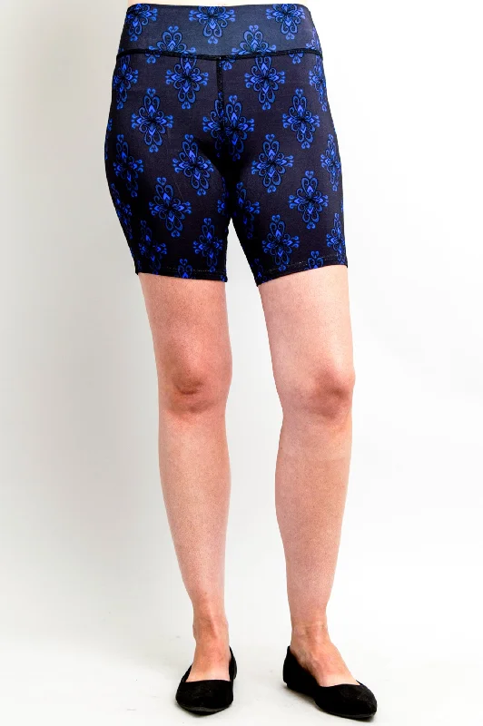 Premium Yoga Wear At Special Discounts Hallie Shorts, Blue French, Bamboo
