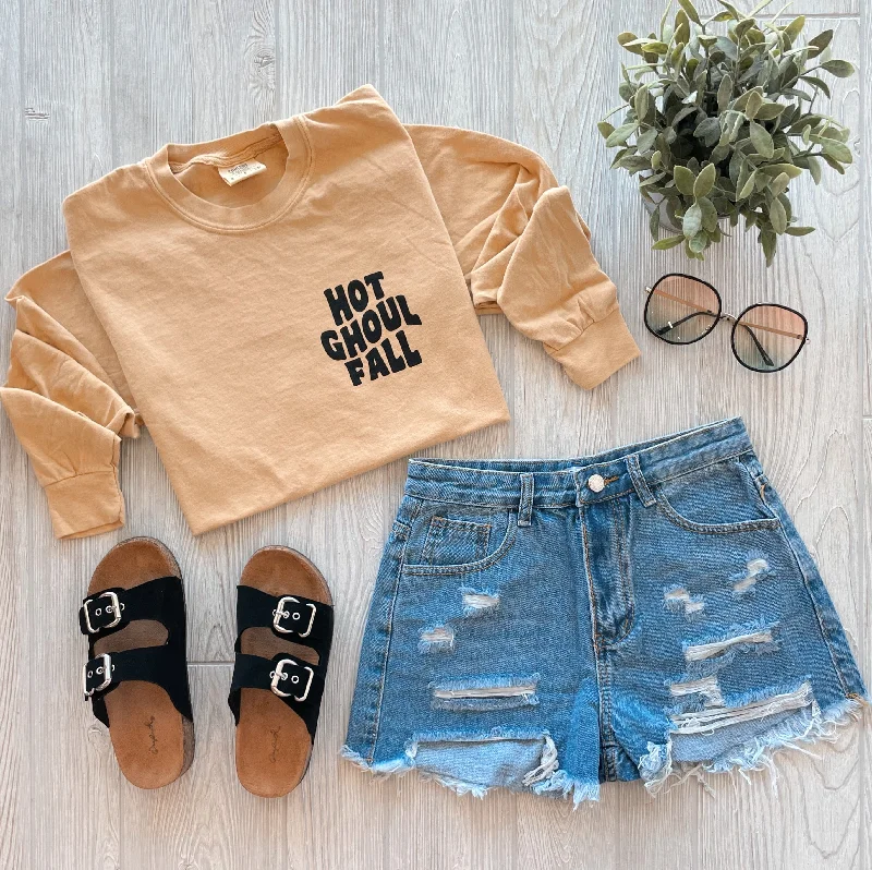 Look Good, Feel Good, And Save Big HOT GHOUL FALL • Mustard Comfort Long Sleeve