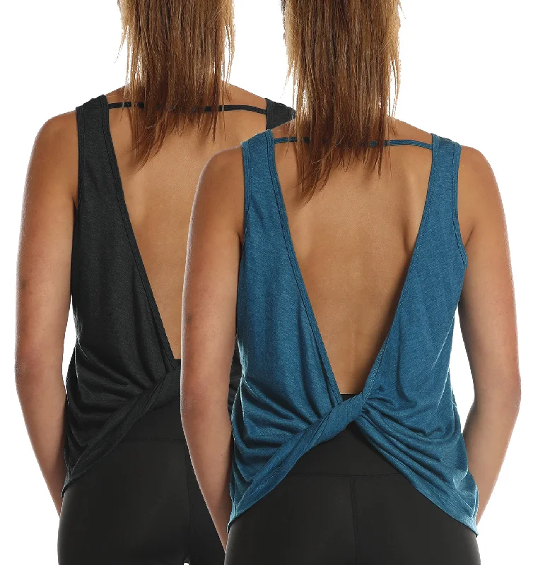 Lightweight, Breathable Yoga Wear At Special Prices TK26 icyzone Workout Tank Tops for Women - Open Back Strappy Athletic Tanks, Yoga Tops, Gym Shirts Lightweight, Breathable Yoga Wear At Special Prices TK26 icyzone Workout Tank Tops for Women - Open Back Strappy Athletic Tanks, Yoga Tops, Gym Shirts