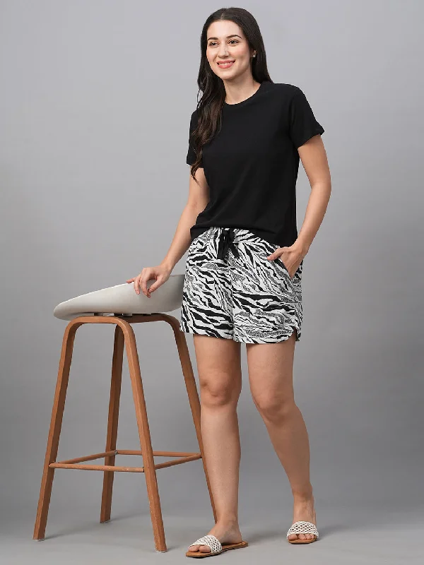 Yoga Apparel Designed For Movement At Lower Prices Women's White Viscose Linen Regular Fit Shorts Yoga Apparel Designed For Movement At Lower Prices Women's White Viscose Linen Regular Fit Shorts