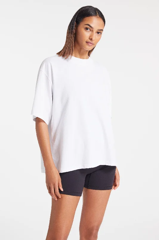 Find Balance In Stylish And Affordable Yoga Wear Larsson T-Shirt - White