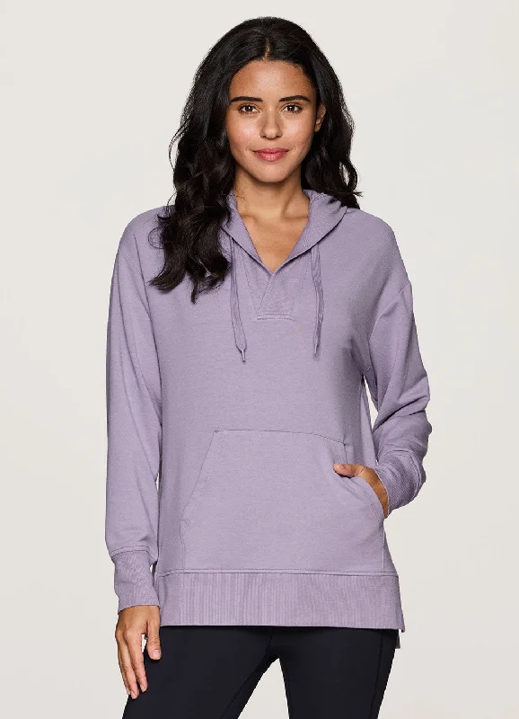 Lightweight, Breathable Yoga Wear At Special Prices Long Weekend Hoodie Tunic