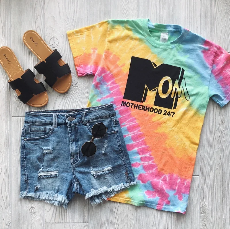 Enhance Your Flow With Stylish Yoga Wear At Great Prices Mom Life 24/7 • Tie-Dye Tee Enhance Your Flow With Stylish Yoga Wear At Great Prices Mom Life 24/7 • Tie-Dye Tee