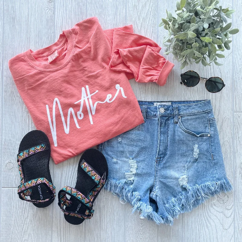 Look Good, Feel Good, And Save Big Mother • Coral Long Sleeve