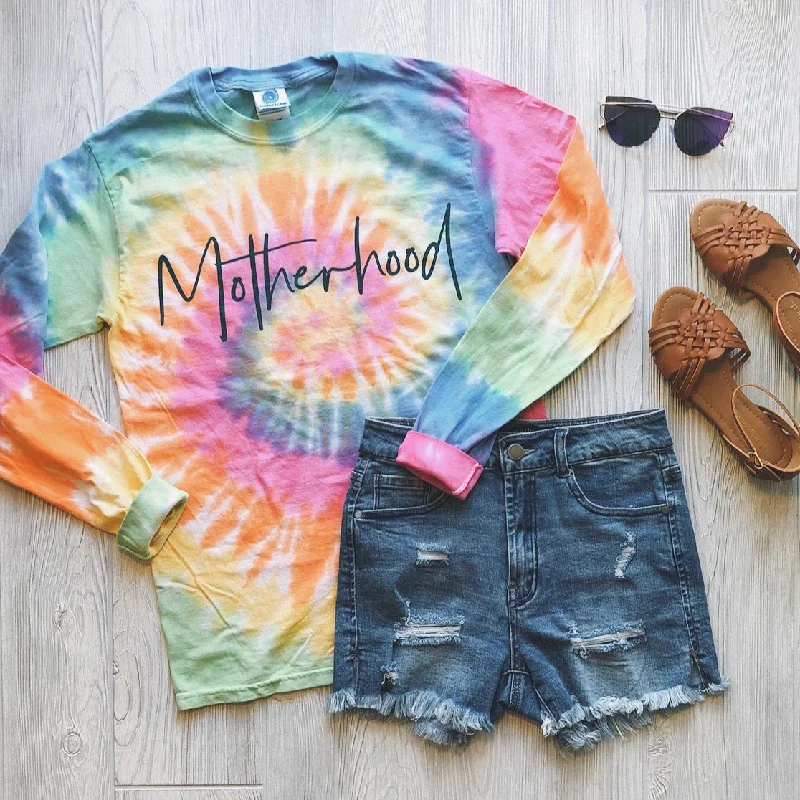 The Perfect Blend Of Comfort And Savings Motherhood • Longsleeve Tie-Dye