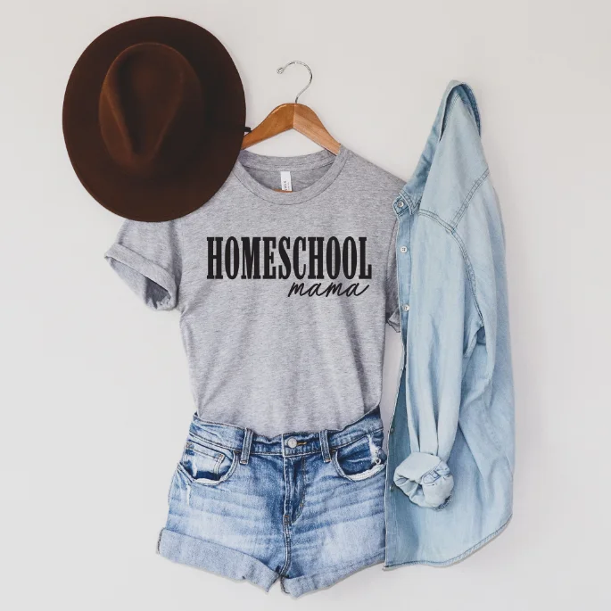 Affordable Yoga Fashion For Every Pose New Homeschool Mama • Gray Tee